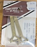 Precision Scale 9874 Carriage, Reverse Link, D&rgw K-27 ,r&l 1:24 G-gauge. Fixed Price $11.99.