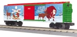 + Mth Gauge Railking Christmas Box Car W/blinking Leds 30-71233 Nib. Fixed Price $87.95.