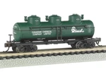 Bachmann Scale New 2024 Chemcell Canadian Co 3-DOME Tank Car 17152. Fixed Price $46.17.