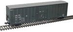 Atlas Ho Scale Nsc 5277 50' Plug-door Boxcar Unpx (green/white) #851028. Fixed Price $33.99.