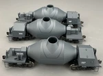 Walthers Gold Line 932-3133 Hot Metal Bottle Car 3-PACK Rtr HO7994. Fixed Price $124.71.