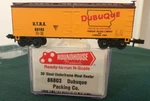 Roundhouse 86803 Scale 36' Old Time Meat Reefer Dubuque Packing UTRX63193 Mib. Fixed Price $14.50.