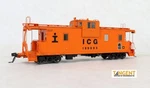 Tangent Ho Scale Wide Vision Caboose Illinois Central Gulf #199480 60212-02. Fixed Price $126.84.