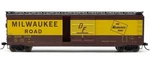 Rivarossi HR6584B Ho Scale Milwaukee Road 50' Sliding Door Boxcar 2104. Fixed Price $25.69.
