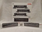 Marklin 47142 Ho Scale Stake Car W/ Sections Of Pipe Load Set 3 Train Box. Fixed Price $199.99.