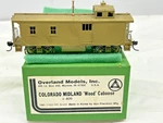 Overland Models Brass Ho Colorado Midland Wood Caboose. Fixed Price $175.00.