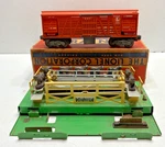 Lionel 3656 "o" Gauge Operating Cattle Car & Corral, Very Nice. Fixed Price $49.95.