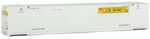 Walthers Ho Scale New Jb Hunt 53' Singamas Corrugated Container 949-8522. Fixed Price $12.16.