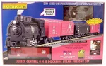 Mth 30-4035-0 Jersey Central 0-4-0 O Gauge Steam Freight Train Set W/whistle. Fixed Price $183.99.