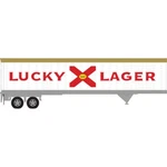 Atlas 20006312 Ho Scale Lucky Lager 45' Pines Trailer. Fixed Price $23.69.