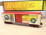2008 Mth-railking Merry Christmas Boxcar #30-74493 Minty Shape Ob. Fixed Price $34.00.