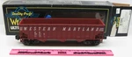 Weaver #4029 Western Maryland #80219 Hi Rail 3 Bay Coal Car. Fixed Price $28.00.