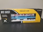 K-line Scale Die-cast K693-8011 Nasa Flat Car Rocket Stage Load. Nib. Fixed Price $125.00.