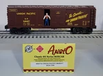 S01 Rmt By Aristo 96417A Union Pacific Box Car #6464-17 W/beepeople Figure (new). Fixed Price $49.95.