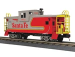 Mth (railking Scale) Santa Fe Warbonnet Extended Vision Caboose! Gauge Train. Fixed Price $119.99.