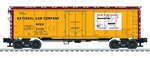 Lionel 6-84121 O-27 40' Steel Reefer, National. Fixed Price $65.99.