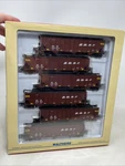 Walthers 932-61402 Scale Bnsf Bethlehem 3-BAY 100 Ton Coal Hopper (set Of 6). Fixed Price $175.00.