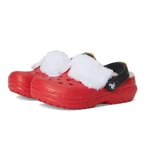 Crocs Little Kids Santa Classic Clogs Size 9 Festive Red White Black Nwt. Fixed Price $40.00.