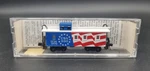 Brand New Kadee Micro-trains 34' Caboose #50990 Mint Bicentenial 200. Fixed Price $45.00.