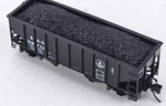 Bowser Scale Real Coal Load Bluford Shops 2-BAY & War Emergency Hoppers. Fixed Price $9.85.