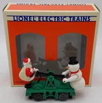 Lionel 6-18422 Gauge Christmas Santa & Snowman Handcar Ex/box. Fixed Price $24.95.