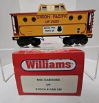 Williams 125 O/O27 Union Pacific N5C Porthole Caboose #25035 - Lighted. Fixed Price $26.88.