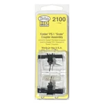 Kadee #2100 PS-1 Boxcar Scale Metal Coupler Retrofit/replacemnt Assembled (2) Ho. Fixed Price $12.99.