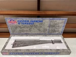 Atlas #7024 Scale #5 Left Hand Turnout/switch 2-RAIL New. Fixed Price $139.95.