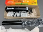 Roundhouse Kit 50 Tank Car - Modern Atsf Grey Band Diesel Fuel HO7851. Fixed Price $17.31.