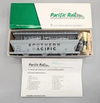 Pacific Rail Southern #496277 3 Bay Covered Hopper S-gauge. Fixed Price $32.99.