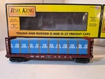 Mth Rail King 30-7007A Pennsylvania Flat W/ Evans Bulkheads Prr 469808 New. Fixed Price $39.99.