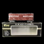 Scale- K-line K7902 Western Maryland Single Door "scale" Boxcar New. Fixed Price $36.24.