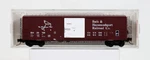 Micro-trains #25380 Bath & Hammondsport 50' Rib Side Boxcar Single Door. Fixed Price $12.00.