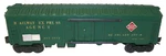 Lionel Postwar 6572 Rea Refrigerator Car C7+. Fixed Price $77.99.