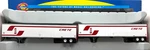 Ho Athearn 28413 53' Wabash Duraplate Trailers (2) Crete. Fixed Price $109.99.
