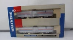 Walthers Ho Scale 932-26022 Amtrak 60' Material Handling Car Pair Cib. Fixed Price $55.00.