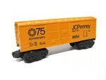 Lionel Trains Gauge Jc Penney 75TH Anniversary Boxcar 1902-1977 #9054. Fixed Price $20.00.