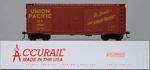 Ho Accurail #3605 40' Dd Steel Boxcar Union Pacific #175468 Built Up. Fixed Price $17.47.