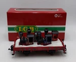 Lgb 42100 1997 Christmas Flatcar W/4 Mini Trains Load Nib. Fixed Price $140.99.