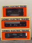 Lionel Gauge 1994 Ttos Ford Set 6-52029 Tank; 52030 Gondola & 52031 Hopper Nos. Fixed Price $59.95.