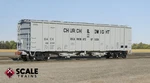 Scaletrains Church And Dwight Airslide Covered Hopper-various Road Numbers. Fixed Price $44.00.