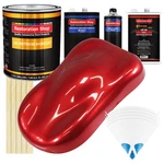 Firethorn Red Pearl Gallon Urethane Basecoat Clearcoat Car Auto Paint Fast Kit. Fixed Price $400.99.
