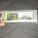 Ahm Ho U.s. Army Freight Car 2345 Green Black Authentic Markings. Fixed Price $25.00.