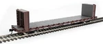 Walthers Ho Scale 60' Pullman-standard Bulkhead Flatcar Trailer Train #90566. Fixed Price $27.72.