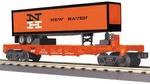 Mth Railking 30-76896 O Gauge Flat Car With 40 Trailer New Haven Nh 17219. Fixed Price $62.99.