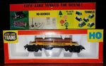 Life-like Ho Forest Lumber Operating Dumping Car With Logs 50 Ft #T592 New (F78). Fixed Price $8.95.