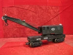 Marx Post War 5590 Deluxe New York Central Crane Car Gauge 1952-54. Fixed Price $23.50.