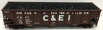 Atlas 20006921 Trainman 70-TON 9-PANEL Open Hopper "chicago & Eastern. Fixed Price $25.17.