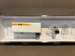 Trainworx Scale 42885-03 28' Pup Trailer W/dolly Yellow #126669. Fixed Price $26.36.