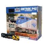 Kato 30-3007 Ho Scale Amtrak P42 #203 Operation Lifesaver Starter Train Set. Fixed Price $419.99.